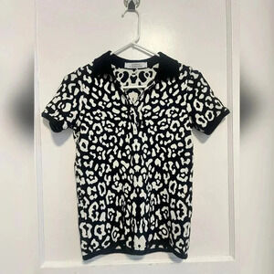 Ksenia Schnaider
Knit Leopard Top Size S